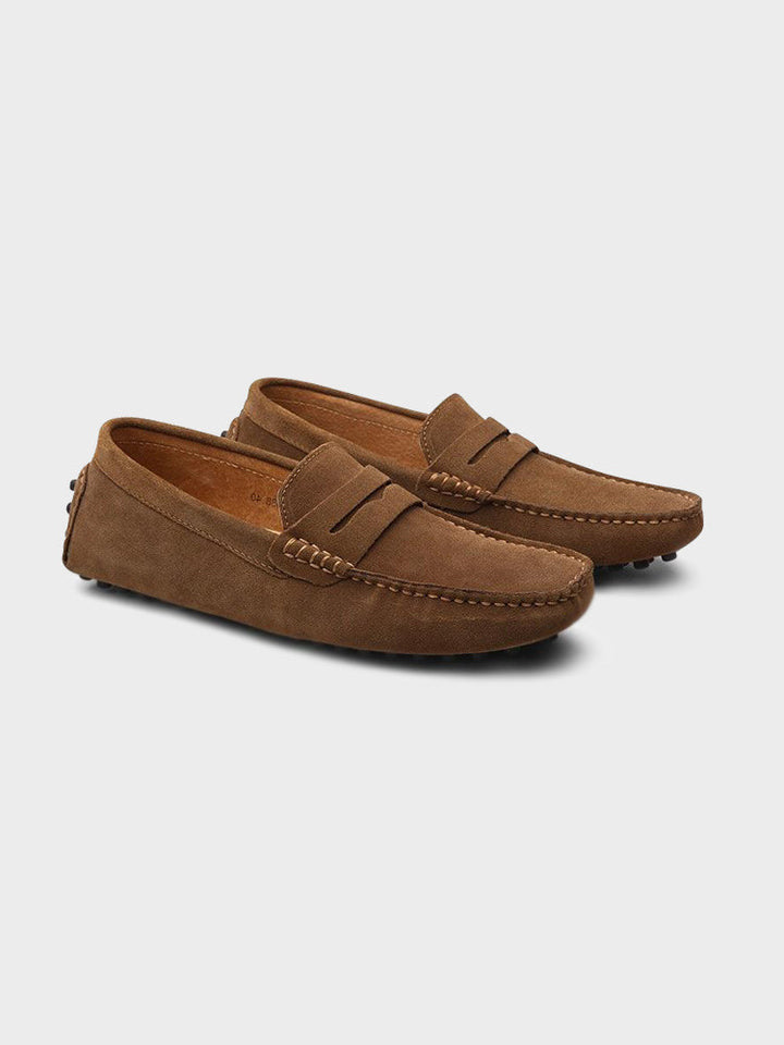 Mocassino Scamosciato