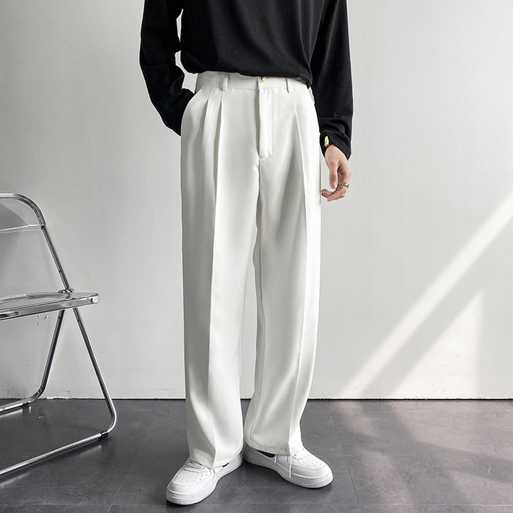 Pantaloni Sartoriali a Gamba Larga