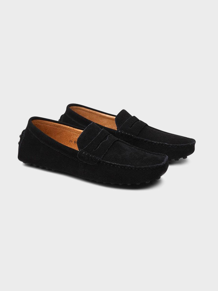 Mocassino Scamosciato