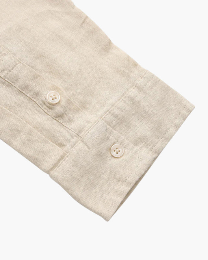 Camicia in Lino a Manica Lunga