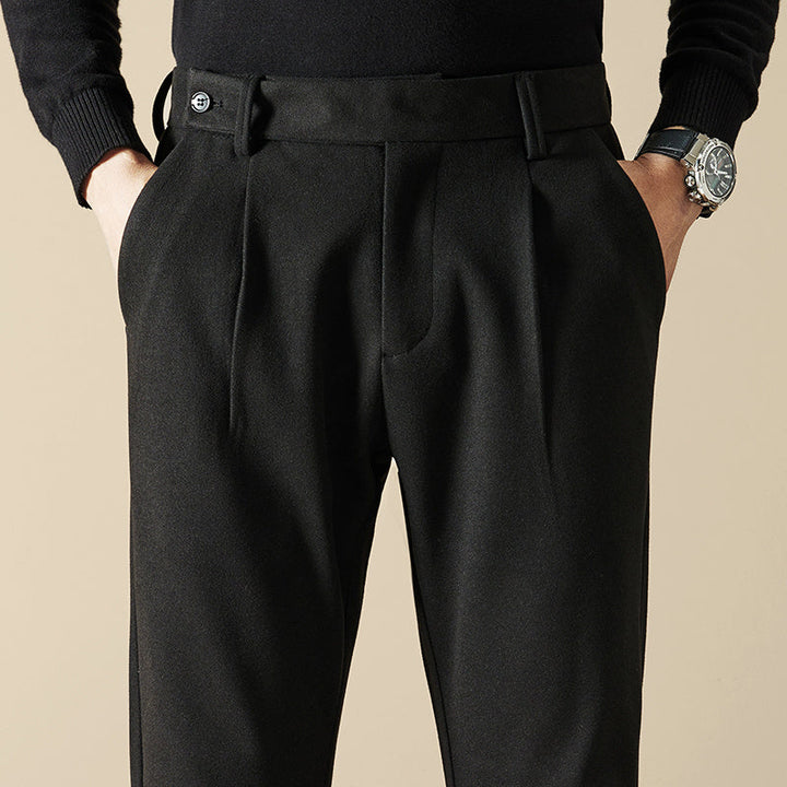 Pantaloni Sartoriali in Misto Lana