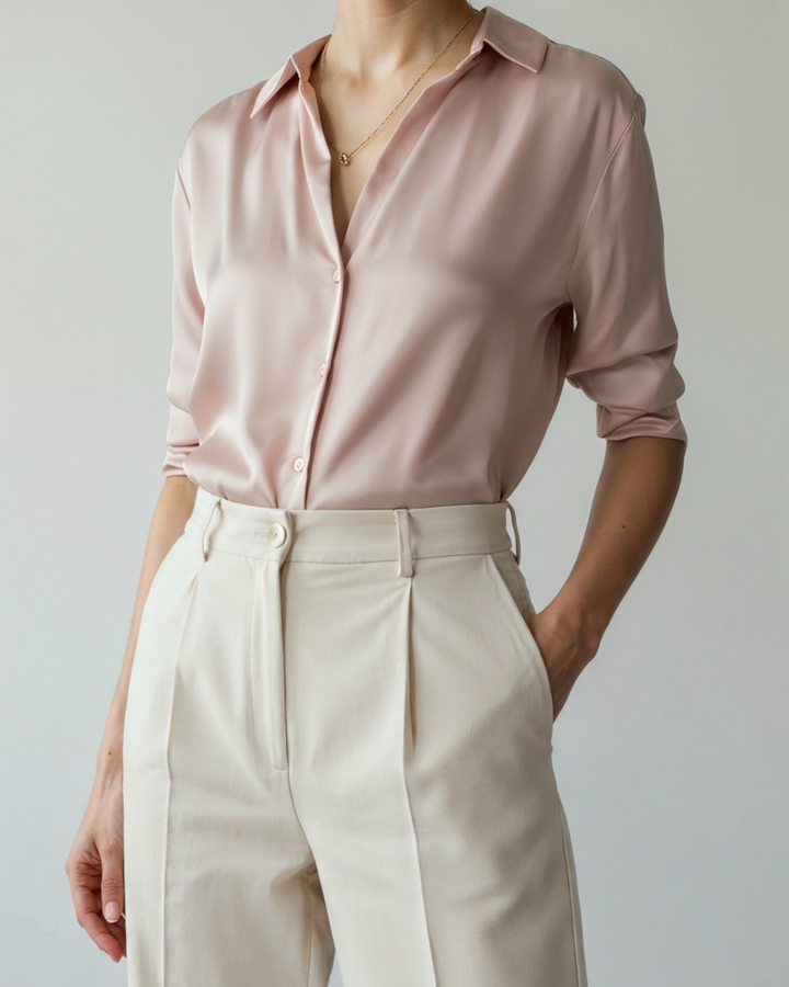 Camicia Chic Classica a Vestibilità Oversize