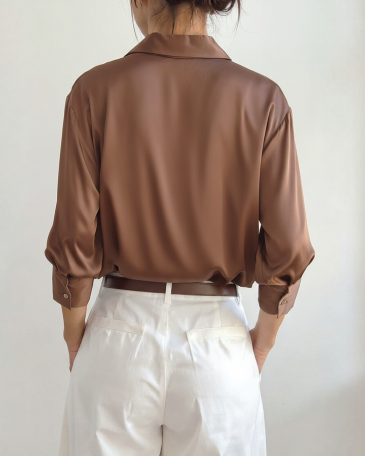 Camicia Chic Classica a Vestibilità Oversize