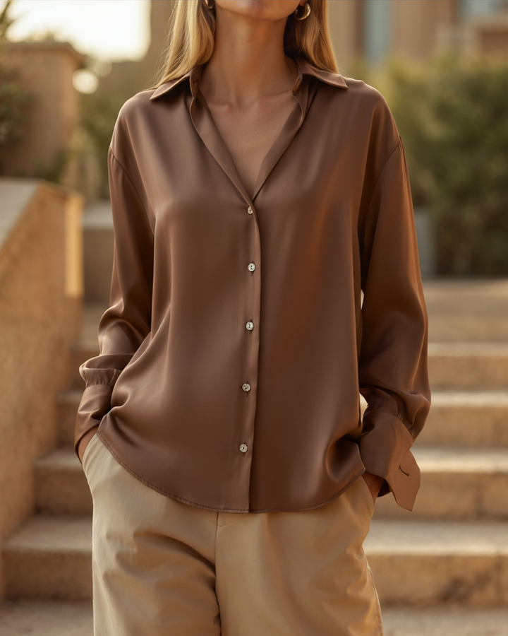 Camicia Chic Classica a Vestibilità Oversize