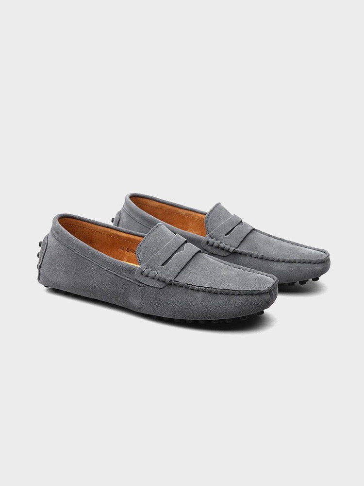 Mocassino Scamosciato