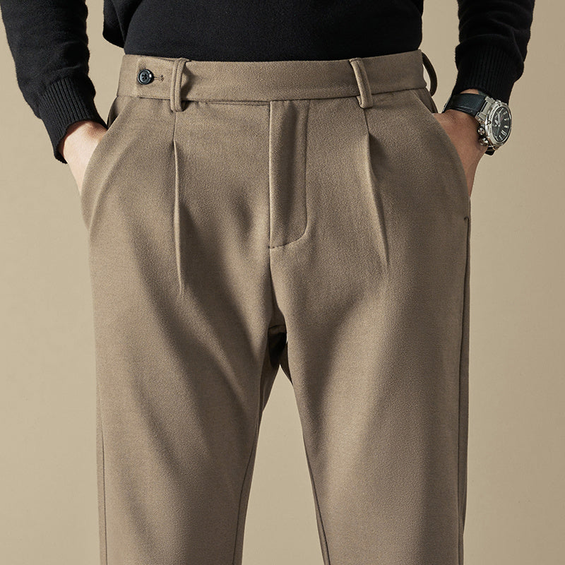 Pantaloni Sartoriali in Misto Lana