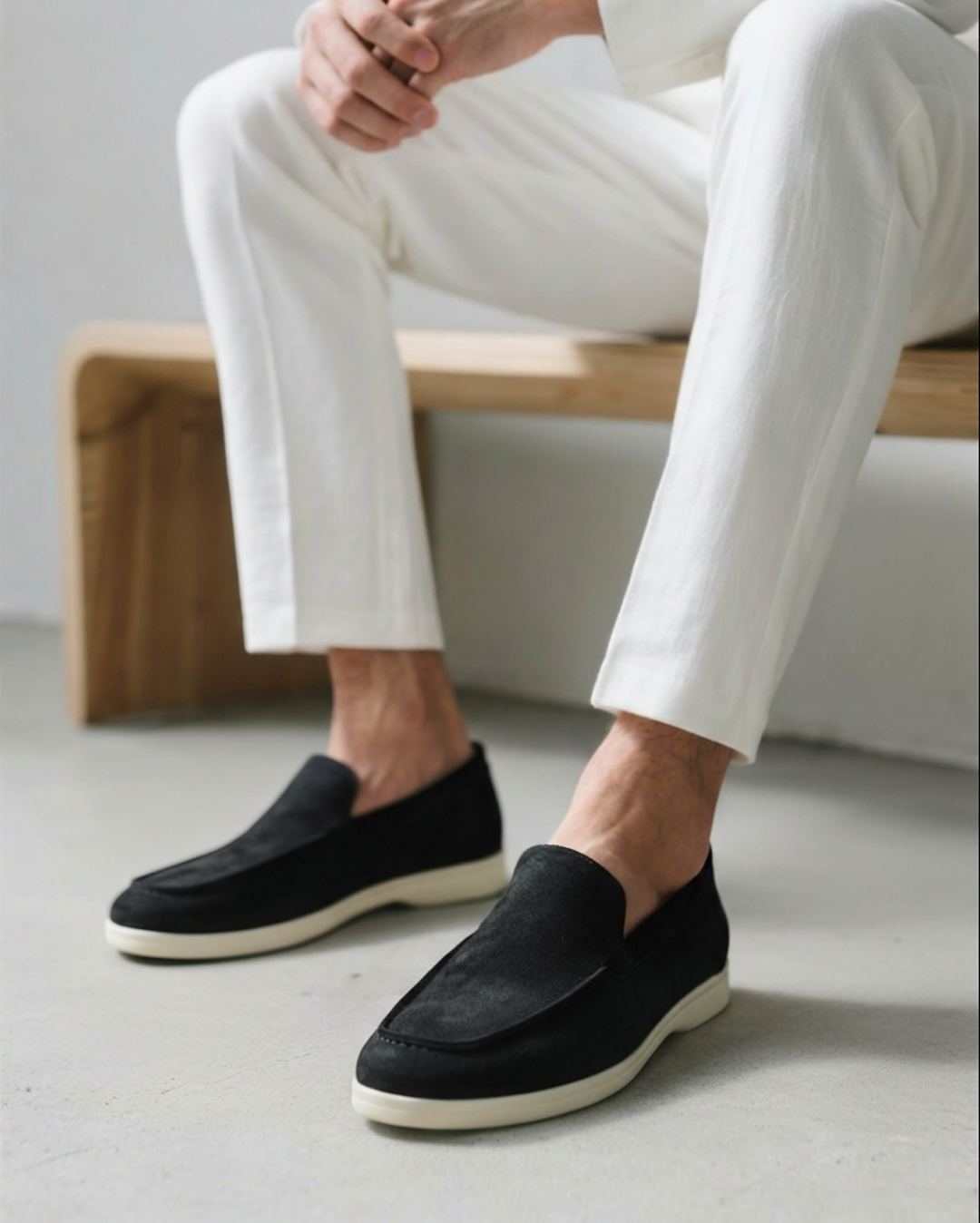 Mocassino Scamosciato da Uomo