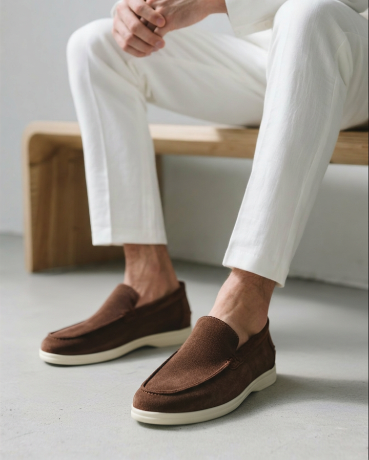 Mocassino Scamosciato da Uomo
