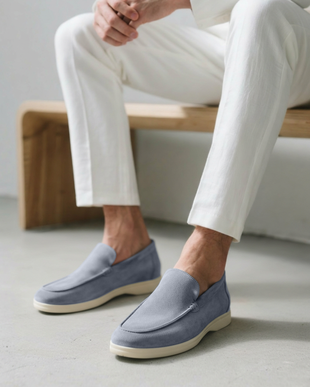 Mocassino Scamosciato da Uomo