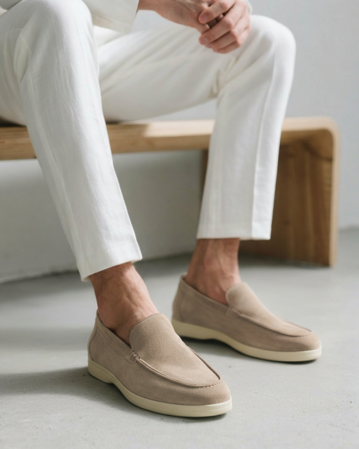 Mocassino Scamosciato da Uomo